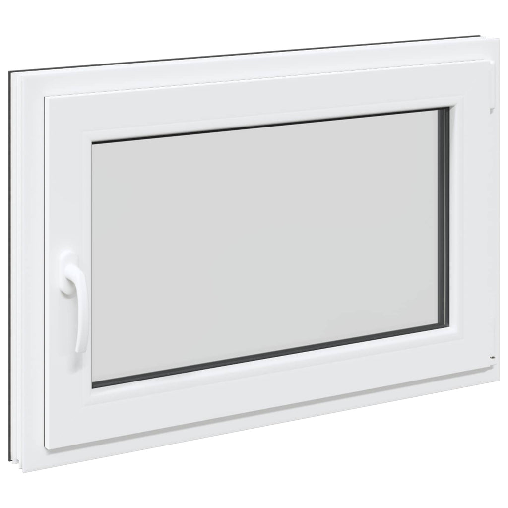 Finestra per Soffitta RISOR 80 x 70 cm PVC e Vetro Antracite