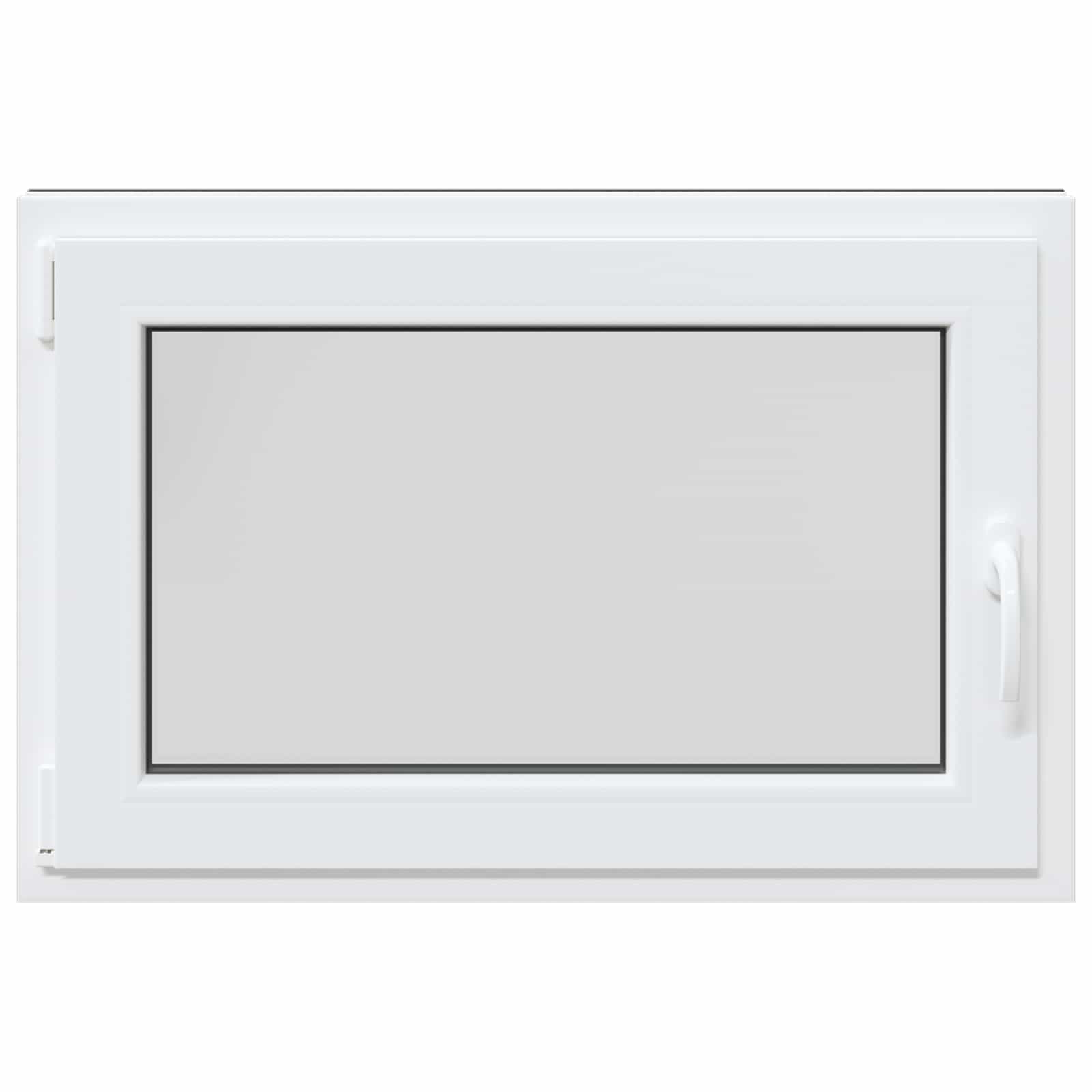 Finestra per Soffitta RISOR 90 x 50 cm PVC e Vetro Antracite