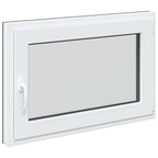 Finestra per Soffitta RISOR 90 x 60 cm PVC e Vetro Antracite