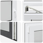 Finestra per Soffitta RISOR 90 x 70 cm PVC Antracite