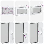 Finestra per Soffitta RISOR 90 x 70 cm PVC Antracite