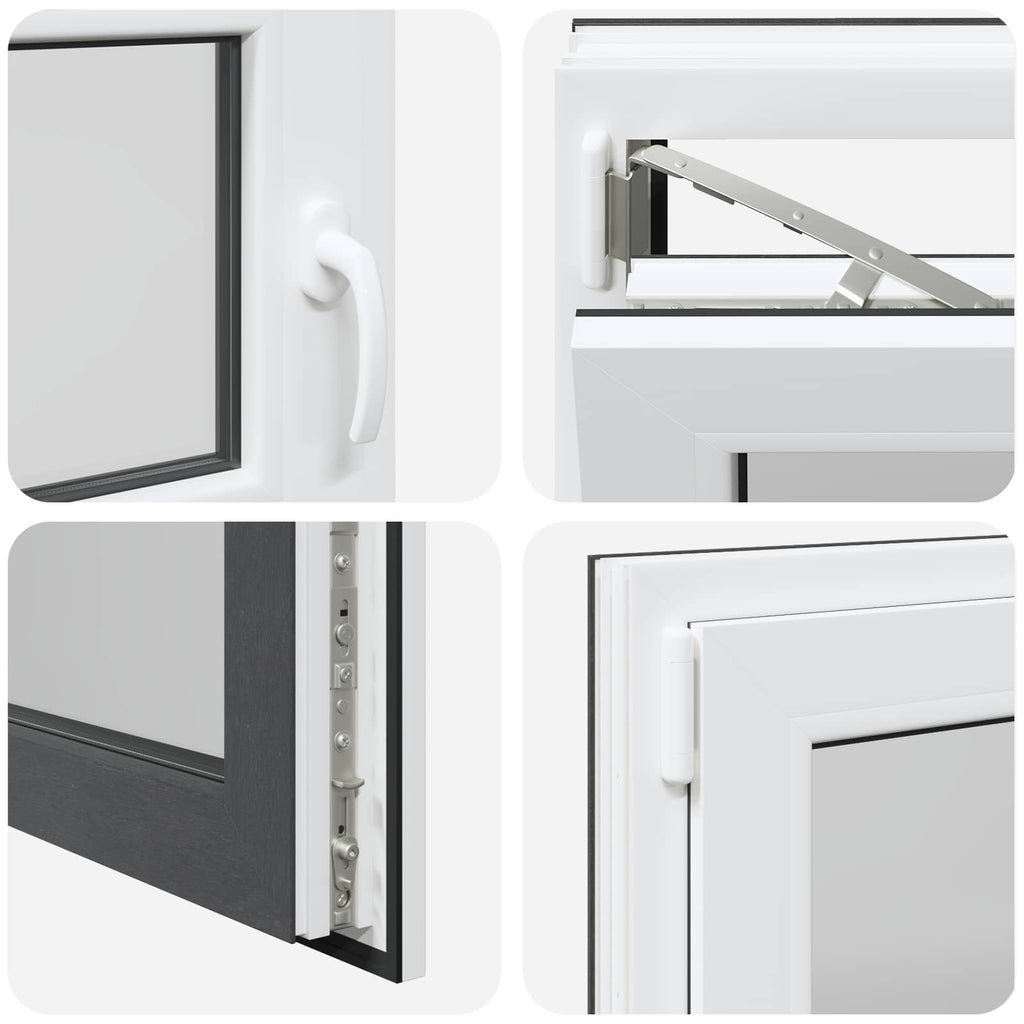 Finestra per Soffitta RISOR 100 x 50 cm PVC Antracite