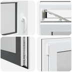 Finestra per Soffitta RISOR 100 x 50 cm PVC Antracite