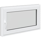 Finestra per Soffitta RISOR 100 x 60 cm PVC e Vetro Antracite