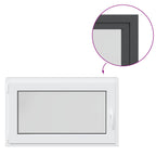 Finestra per Soffitta RISOR 100 x 60 cm PVC e Vetro Antracite