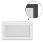 Finestra per Soffitta RISOR 100 x 70 cm PVC e Vetro Antracite