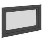 Finestra per Soffitta RISOR 100 x 70 cm PVC e Vetro Antracite