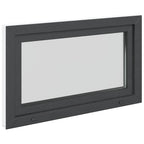 Finestra per Soffitta RISOR 100 x 70 cm PVC e Vetro Antracite