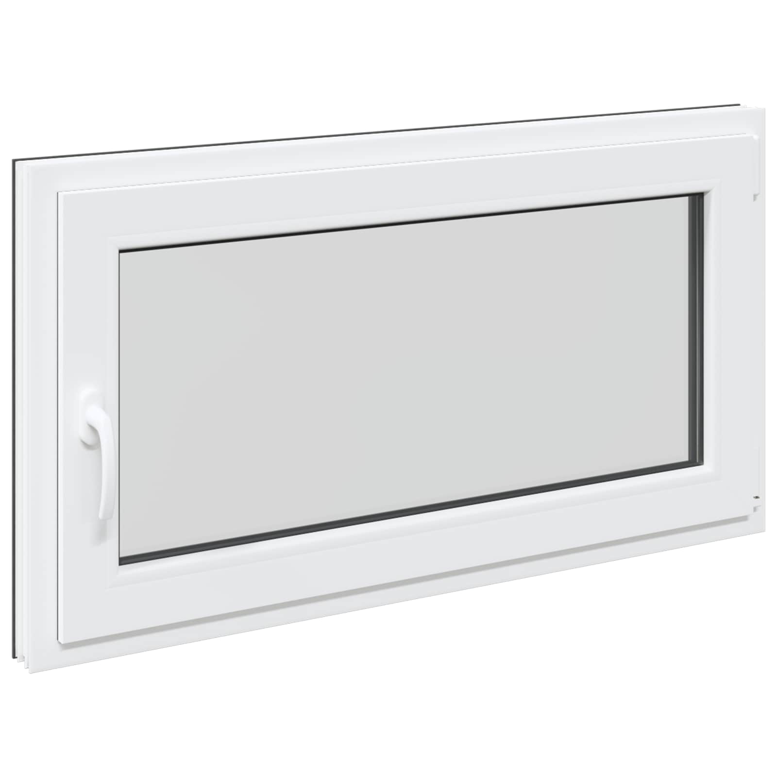 Finestra per Soffitta RISOR 110 x 60 cm PVC Antracite