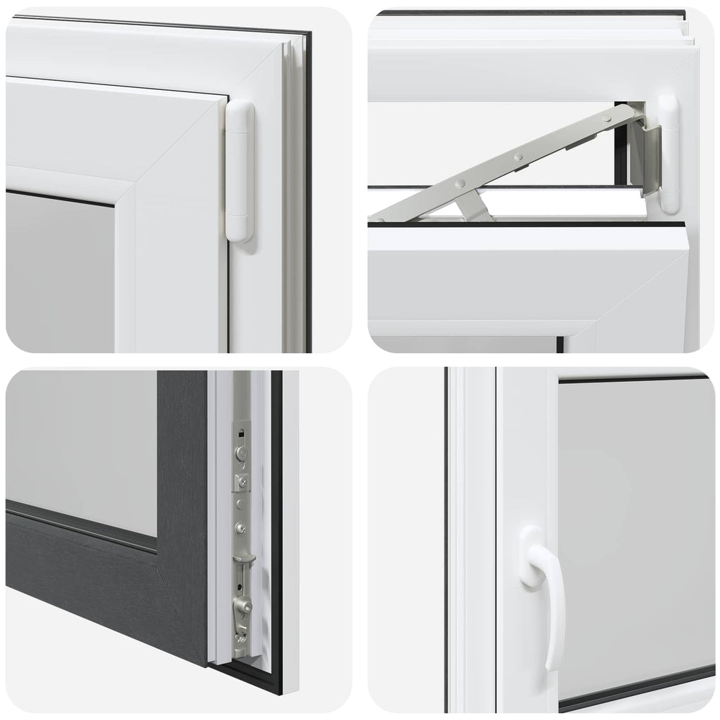 Finestra per Soffitta RISOR 120 x 60 cm PVC Antracite