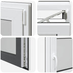 Finestra per Soffitta RISOR 120 x 60 cm PVC Antracite