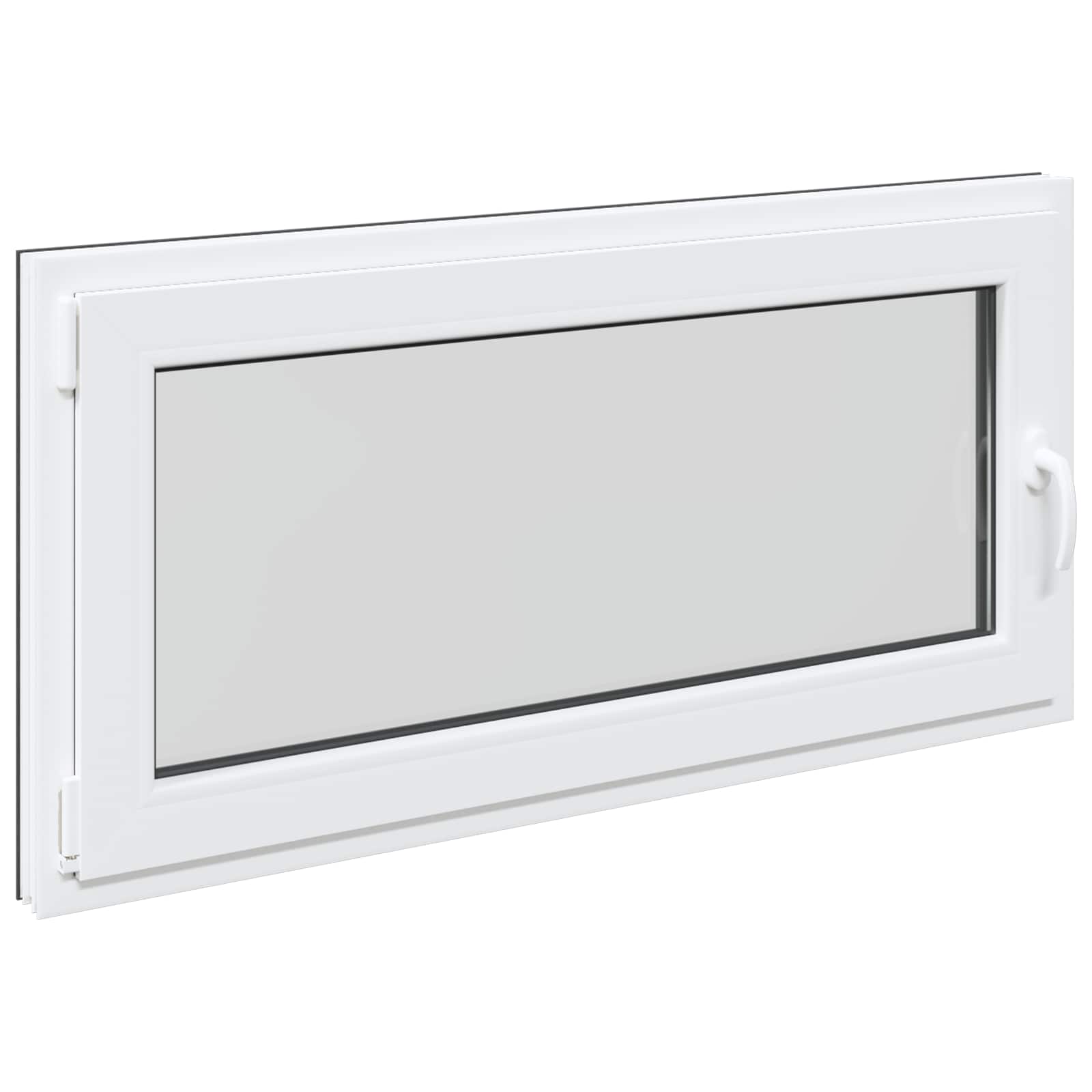 Finestra per Soffitta RISOR 120 x 60 cm PVC e Vetro Antracite