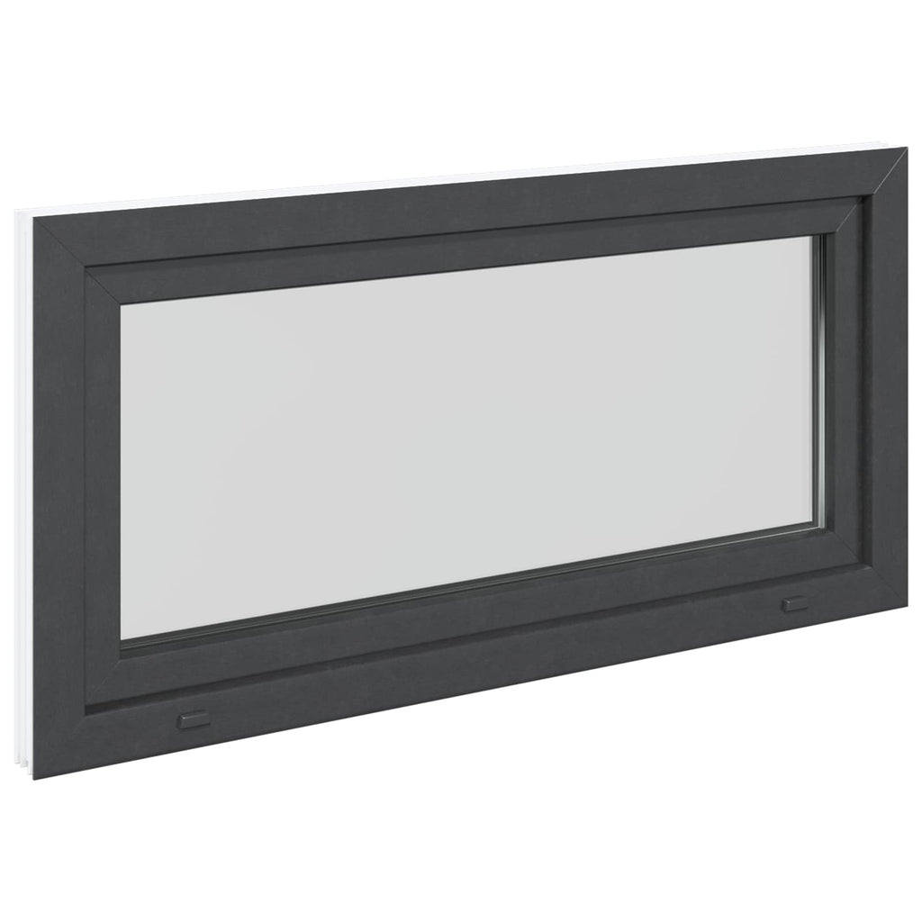 Finestra per Soffitta RISOR 120 x 60 cm PVC e Vetro Antracite