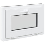 Finestra per Soffitta RISOR 60 x 40 cm PVC e Vetro Antracite