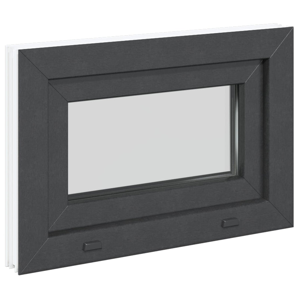 Finestra per Soffitta RISOR 60 x 40 cm PVC e Vetro Antracite