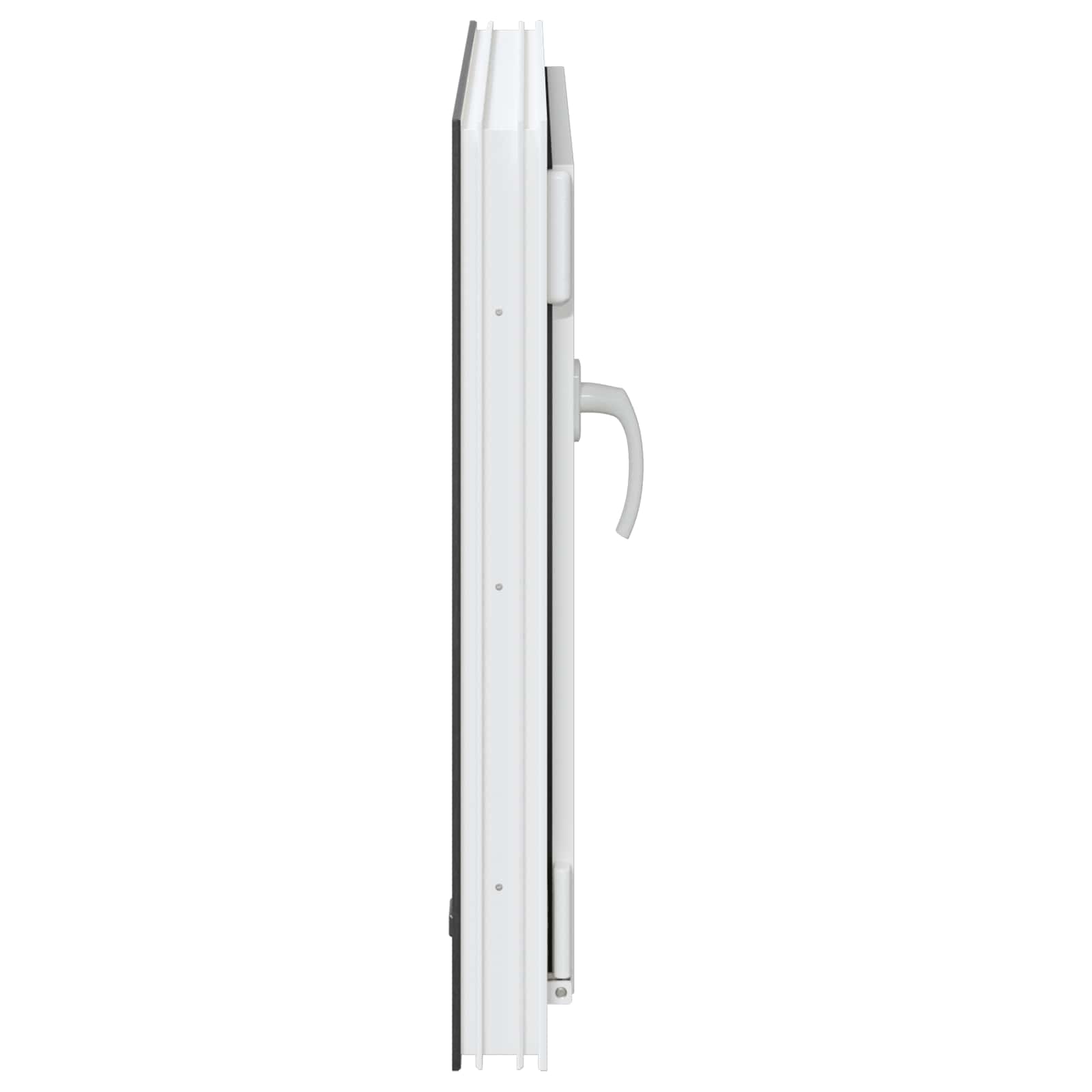 Finestra per Soffitta RISOR 50 x 50 cm PVC e Vetro Antracite