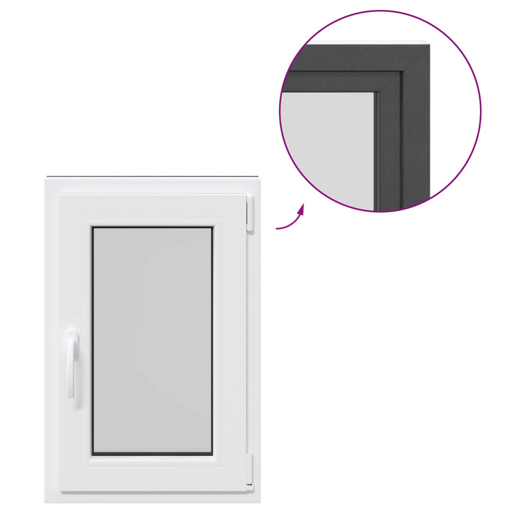 Finestra per Soffitta RISOR 50 x 75 cm PVC Antracite