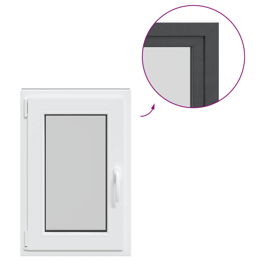 Finestra per Soffitta RISOR 50 x 75 cm PVC Antracite