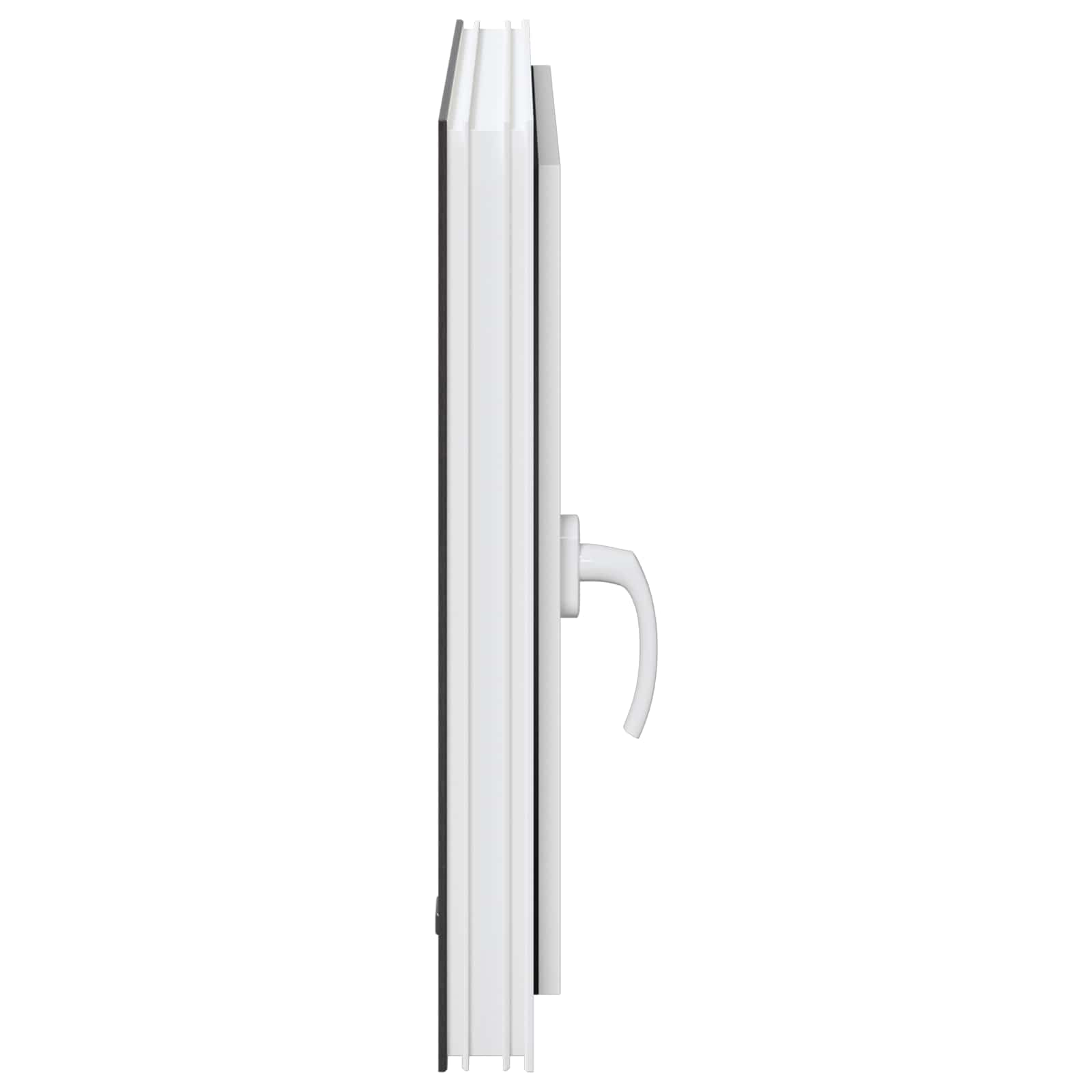 Finestra per Soffitta RISOR 60 x 60 cm PVC e Vetro Antracite