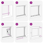 Finestra per Soffitta RISOR 60 x 60 cm PVC e Vetro Antracite