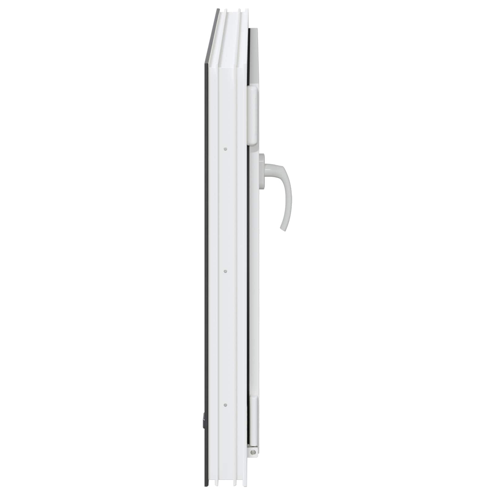 Finestra per Soffitta RISOR 80 x 50 cm PVC e Vetro Antracite