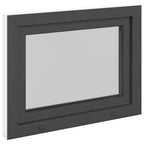 Finestra per Soffitta RISOR 80 x 50 cm PVC e Vetro Antracite