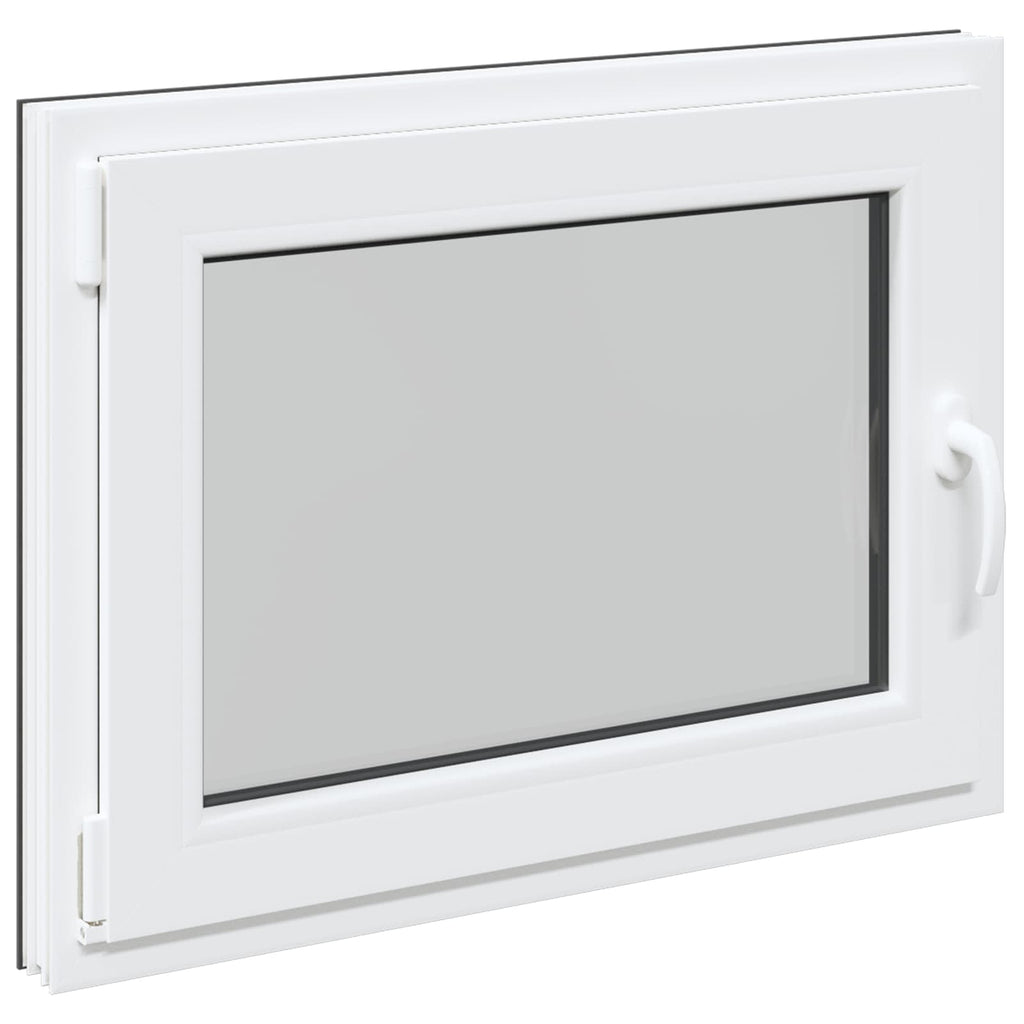 Finestra per Soffitta RISOR 80 x 60 cm PVC e Vetro Antracite