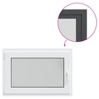Finestra per Soffitta RISOR 90 x 50 cm PVC e Vetro Antracite