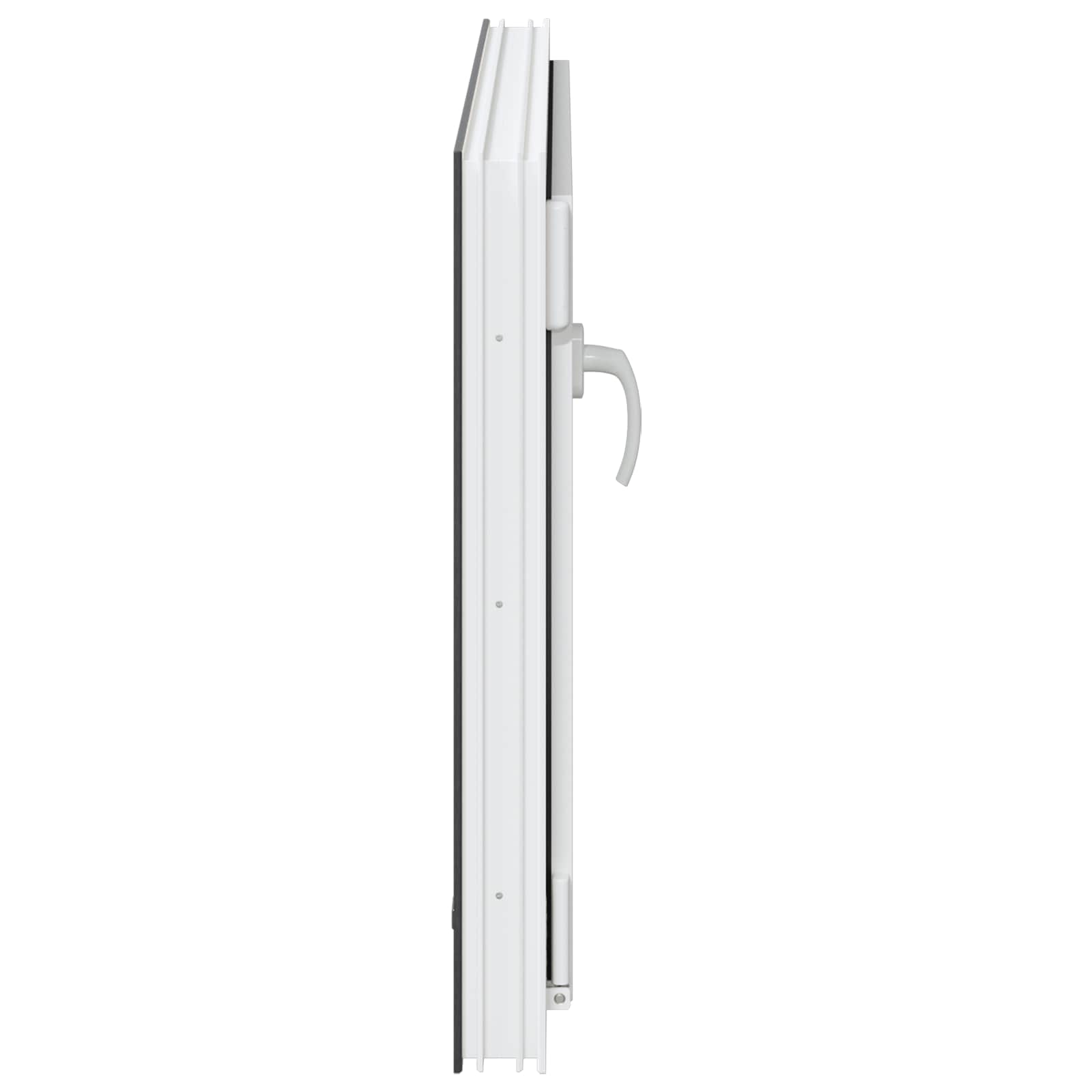 Finestra per Soffitta RISOR 90 x 50 cm PVC e Vetro Antracite