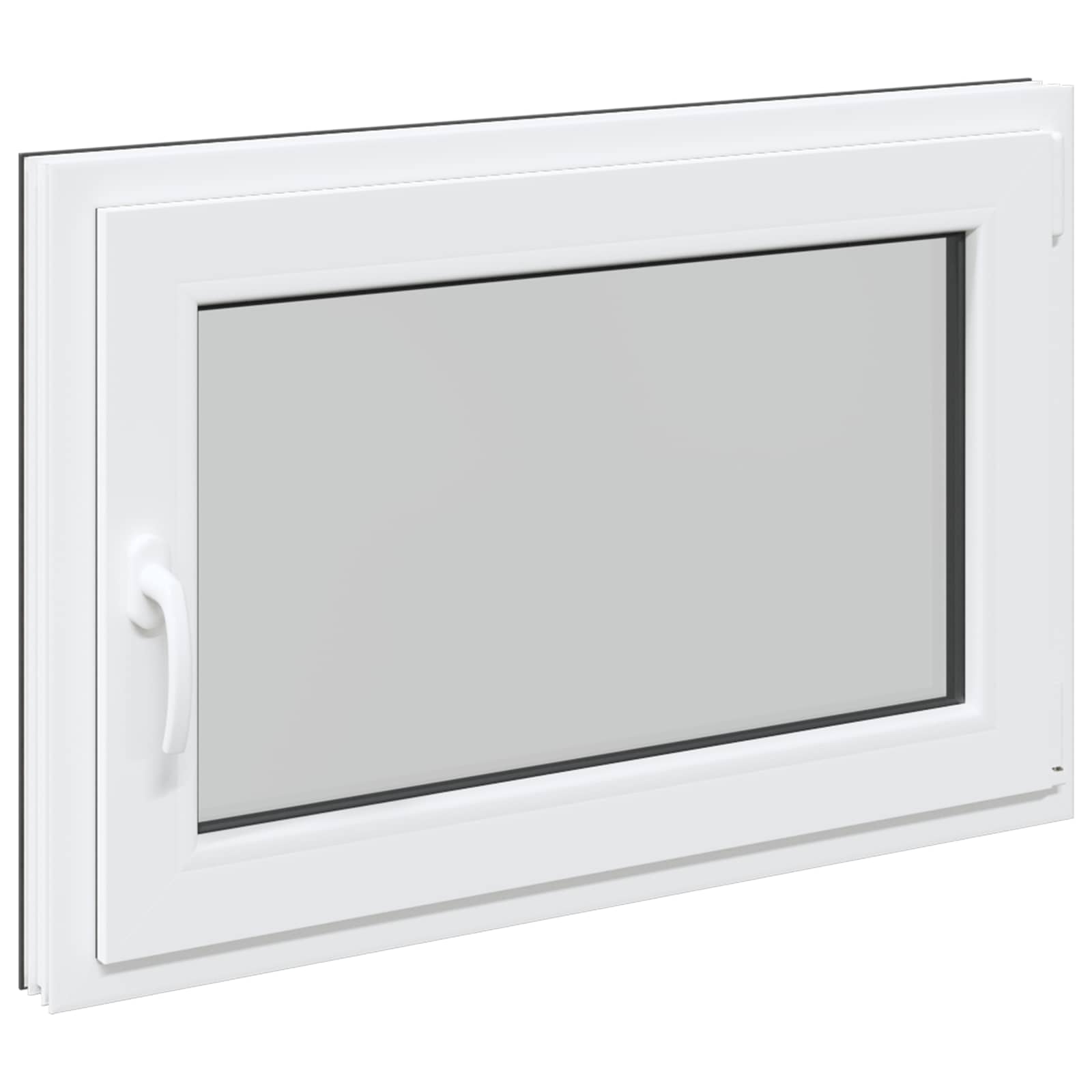 Finestra per Soffitta RISOR 90 x 50 cm PVC Antracite