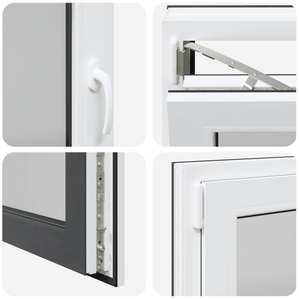 Finestra per Soffitta RISOR 100 x 60 cm PVC Antracite