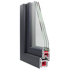 Finestra per Soffitta RISOR 100 x 70 cm PVC Antracite