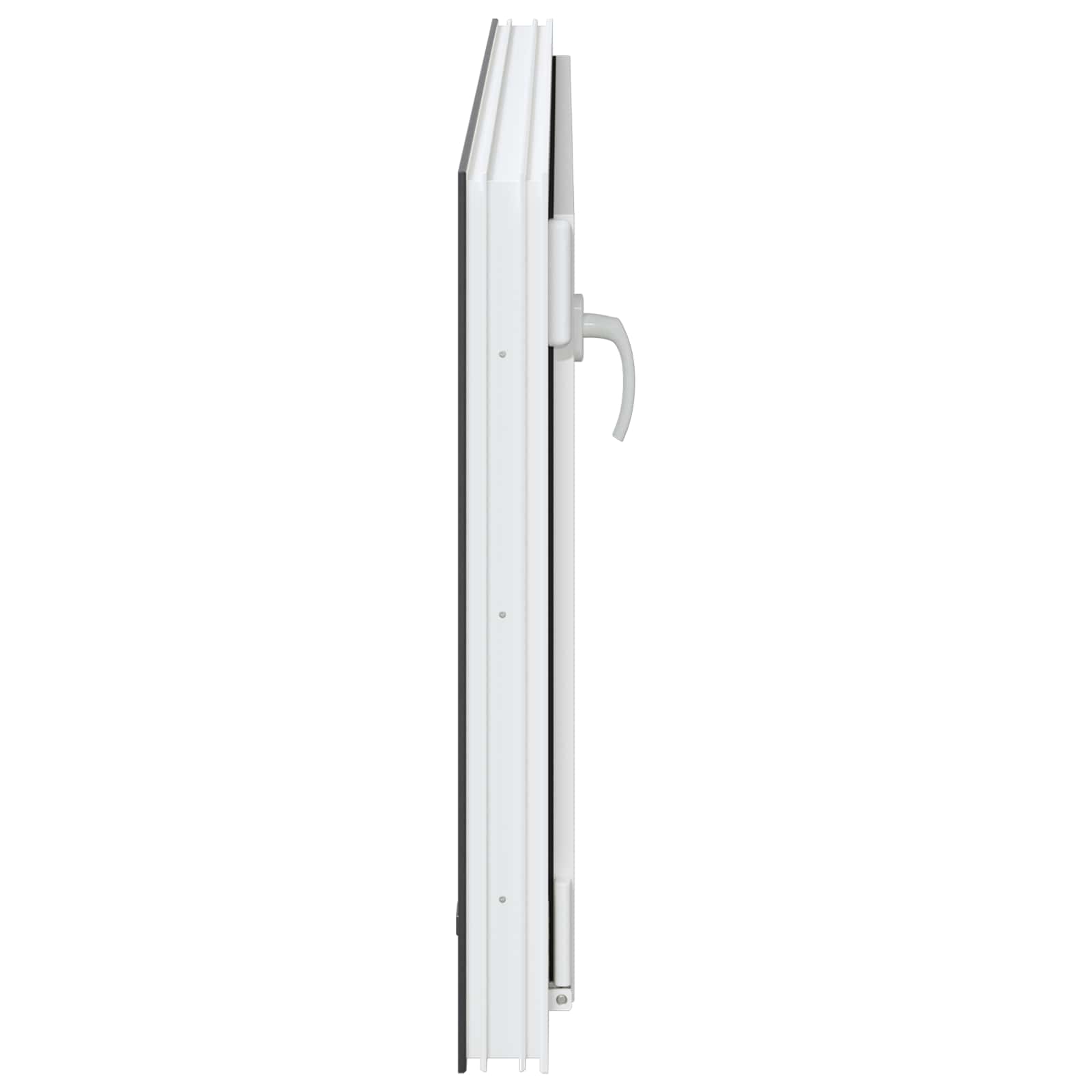 Finestra per Soffitta RISOR 110 x 50 cm PVC e Vetro Antracite