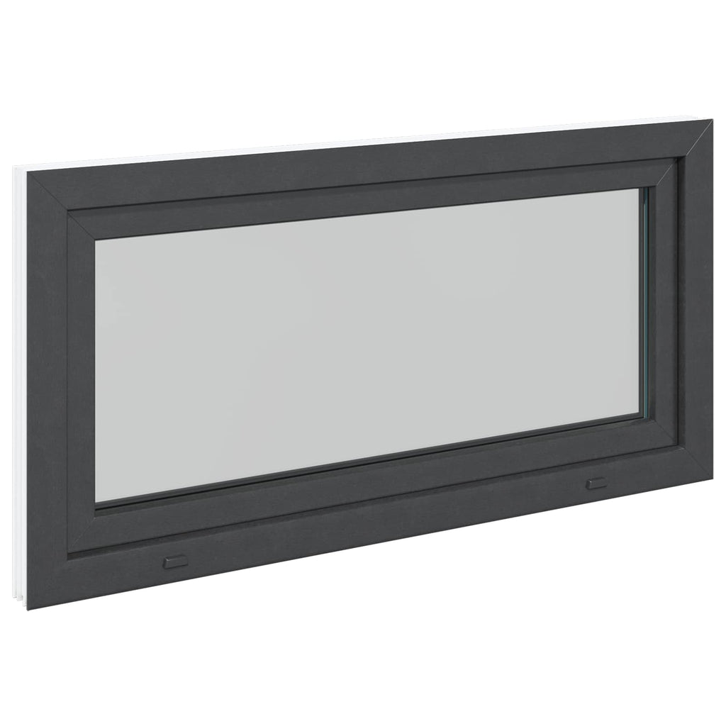 Finestra per Soffitta RISOR 120 x 60 cm PVC e Vetro Antracite