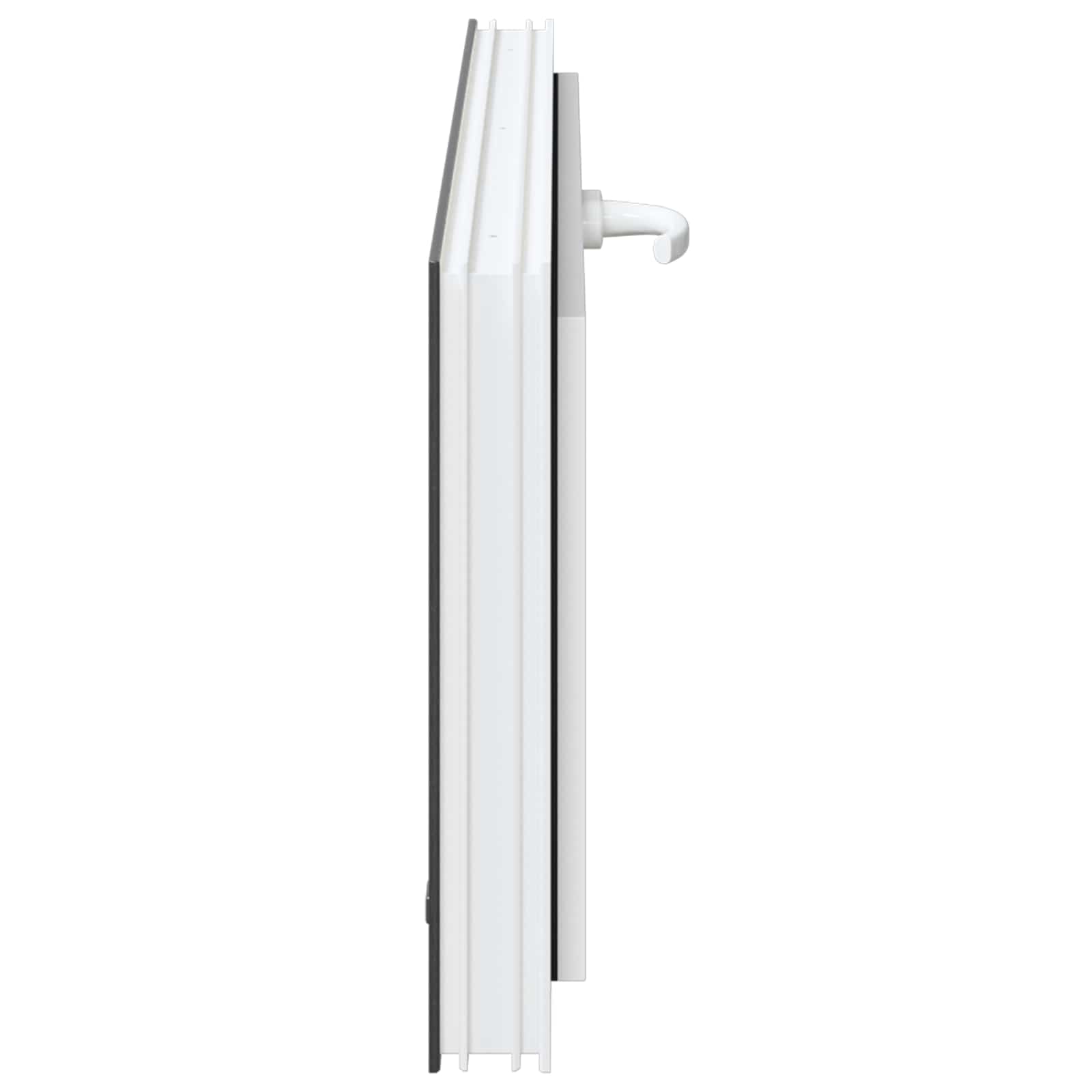 Finestra per Soffitta RISOR 100 x 40 cm PVC e Vetro Antracite