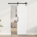 Porta Interna Scorrevole Bianco 61 x 198,5 cm Legno Compensato