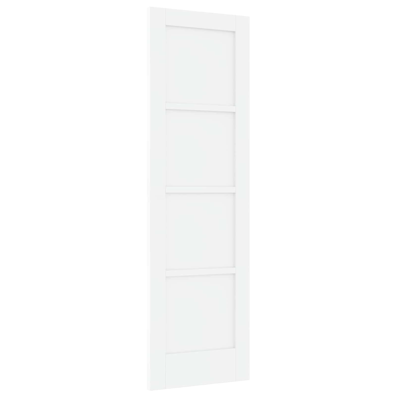 Porta Interna Scorrevole Bianco 61 x 198,5 cm Legno Compensato