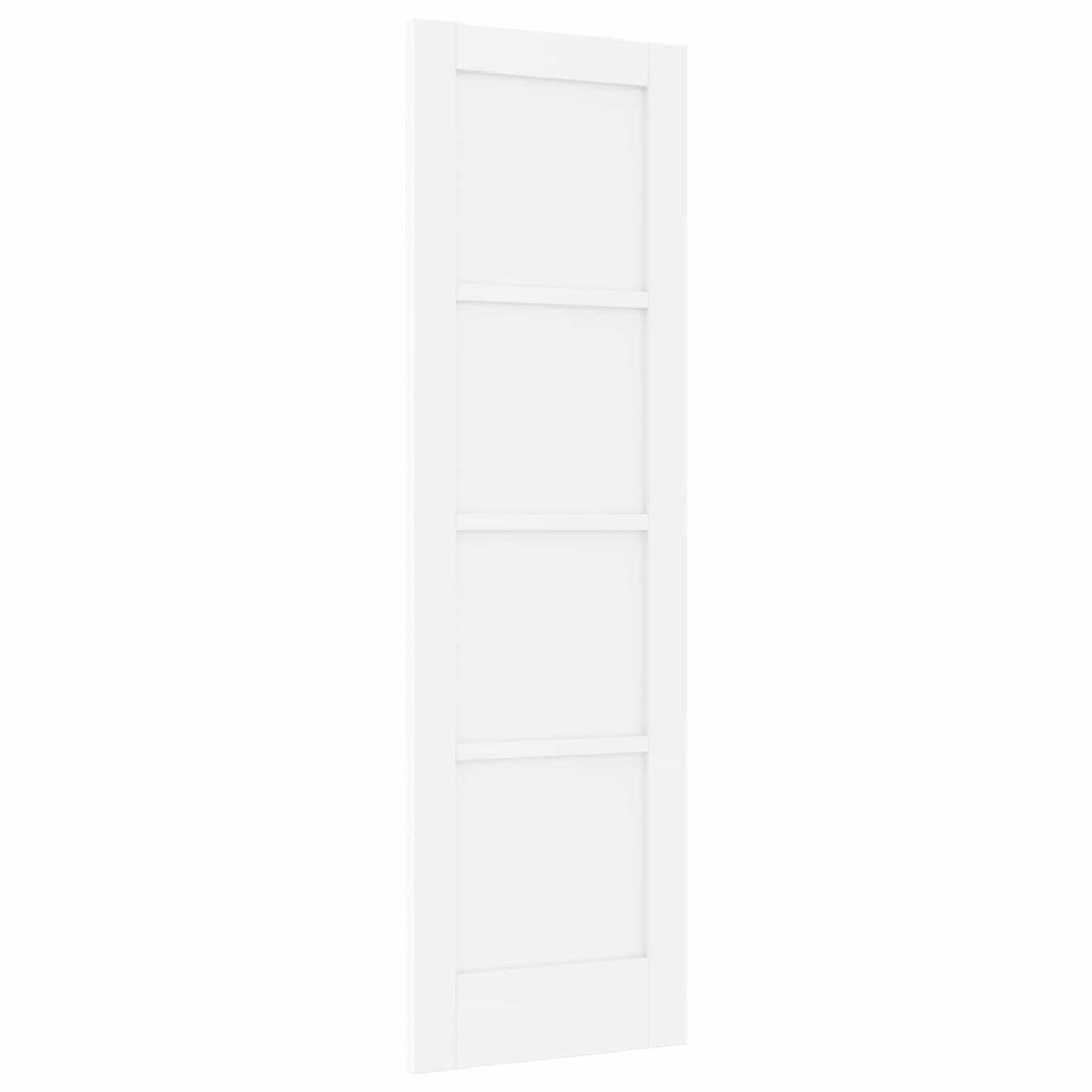 Porta Interna Scorrevole Bianco 61 x 198,5 cm Legno Compensato