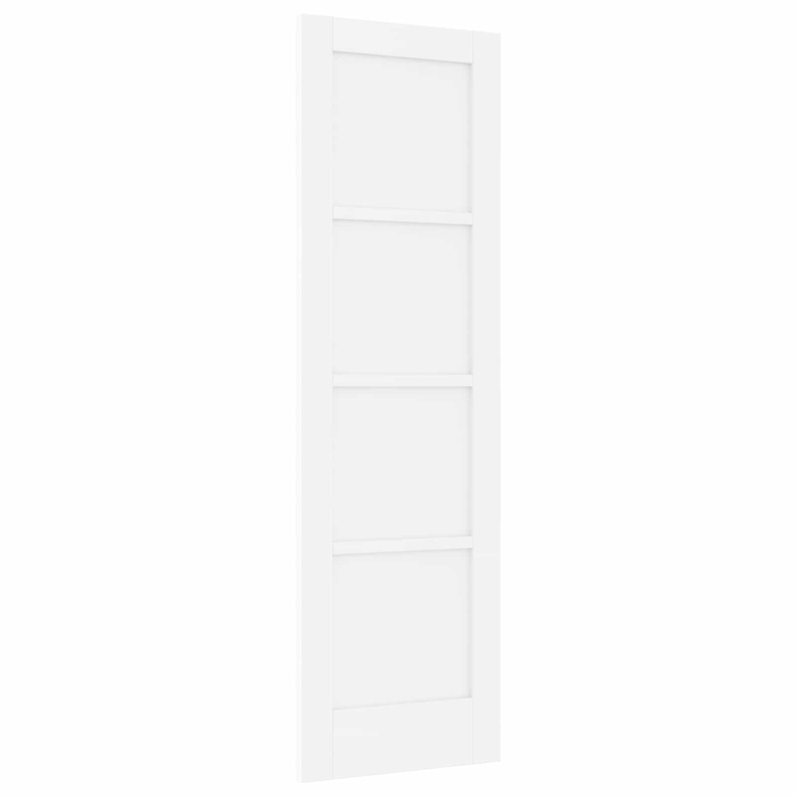 Porta Interna Scorrevole Bianco 61 x 198,5 cm Legno Compensato