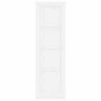Porta Interna Scorrevole Bianco 61 x 198,5 cm Legno Compensato