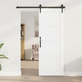 Porta Interna Scorrevole Bianca 73,5 x 198,5 cm Legno Compensato