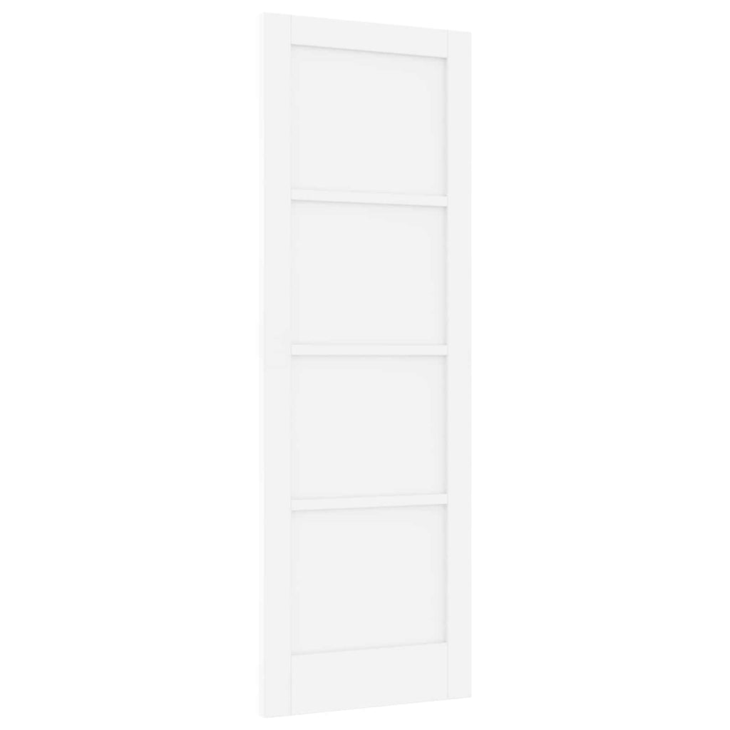 Porta Interna Scorrevole Bianco 73,5 x 211 cm Legno Compensato