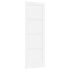 Porta Interna Scorrevole Bianco 73,5 x 211 cm Legno Compensato