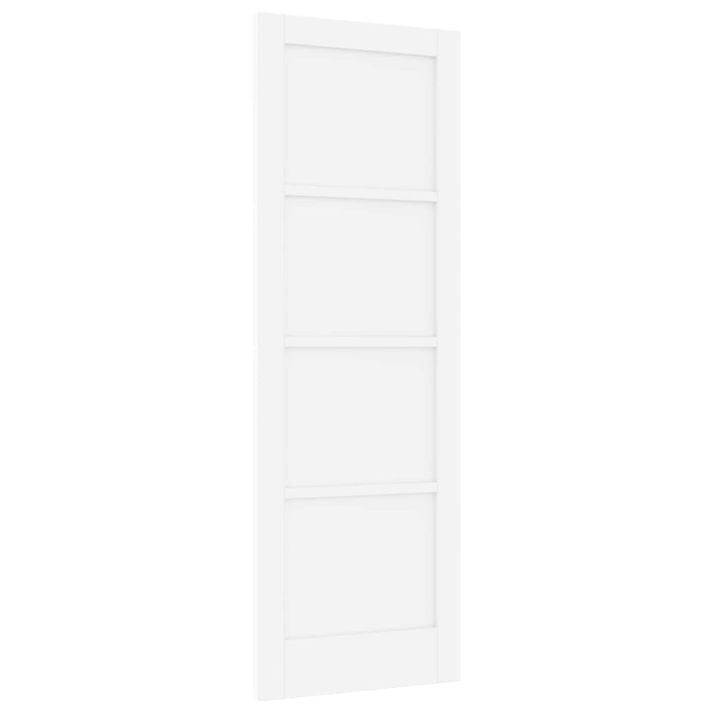 Porta Interna Scorrevole Bianco 73,5 x 211 cm Legno Compensato