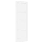 Porta Interna Scorrevole Bianco 73,5 x 211 cm Legno Compensato
