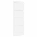 Porta Interna Scorrevole Bianca 78 x 202 cm Legno Compensato