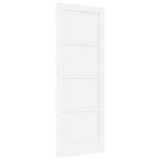 Porta Interna Scorrevole Bianca 78 x 211 cm Legno Compensato