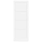 Porta Interna Scorrevole Bianca 78 x 211 cm Legno Compensato