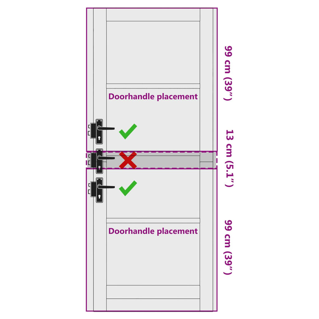Porta Interna Scorrevole Bianca 83 x 211 cm Legno Compensato