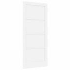 Porta Interna Scorrevole Bianco 86 x 198,5 cm Legno Compensato